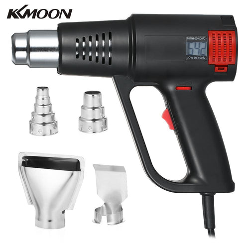 2000W Industrial Hot Air Gun LCD Digital Temperature controlled Heat Blower Electric Adjustable Temperature Heat Gun Tool