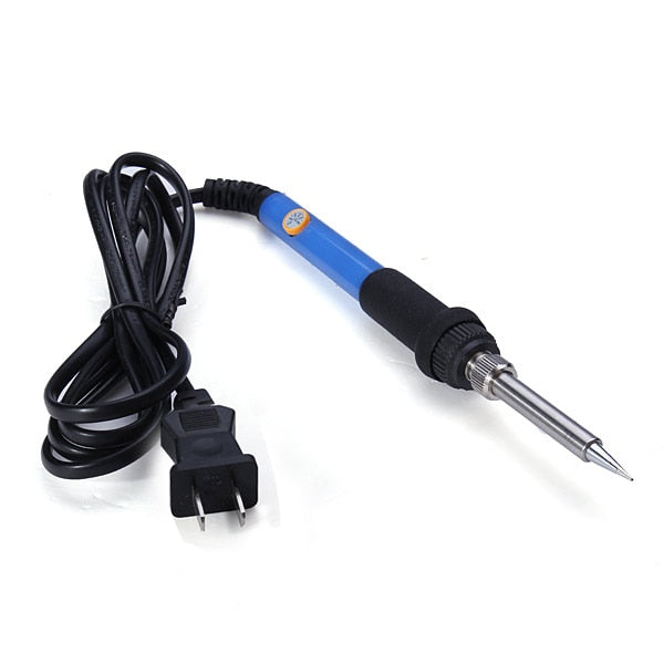 60W Mini Soldering Iron Adjustable Temperature Electric Solder Iron Rework Station Mini Handle Heat Pencil Welding Repair Tools