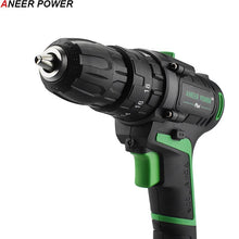 Load image into Gallery viewer, 21V New Style Impact Drill Electric Screwdriver Electric Hand Drill Battery Cordless Hammer Drill Home Diy Power Tools+Woven Bag